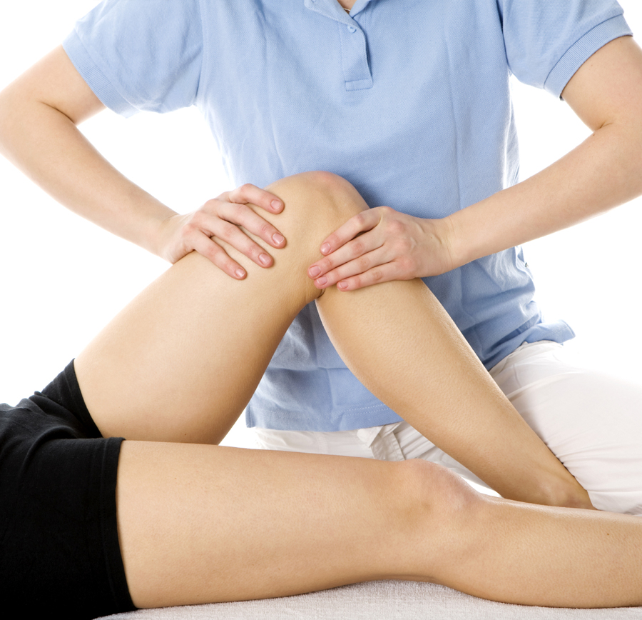 Zdjęcie podczas zabiegu terapii manualnej